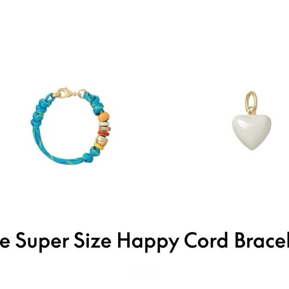 ROXANNE ASSOULIN The Super Size Happy Cord Bracelet